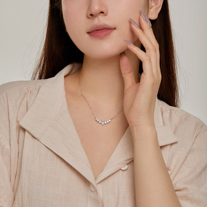 [Am jewelry]Dainty Colorful Heart Necklace
