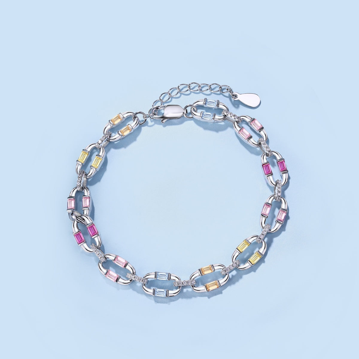 [Am jewelry]Dazzling Colorful Daily Bracelet