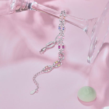 [Am jewelry]Dazzling Colorful Daily Bracelet