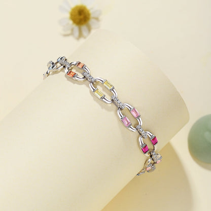 [Am jewelry]Dazzling Colorful Daily Bracelet
