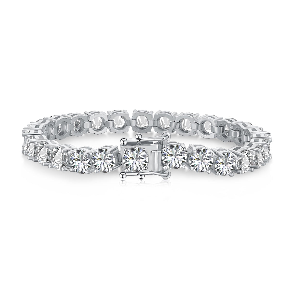 [Am jewelry]0.75 Carat Dazzling Round Cut Wedding Bracelet