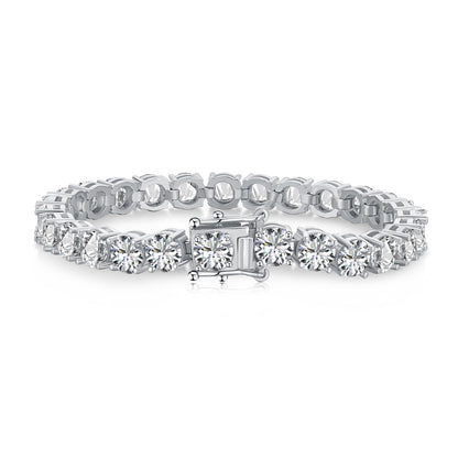 [Am jewelry]0.75 Carat Dazzling Round Cut Wedding Bracelet