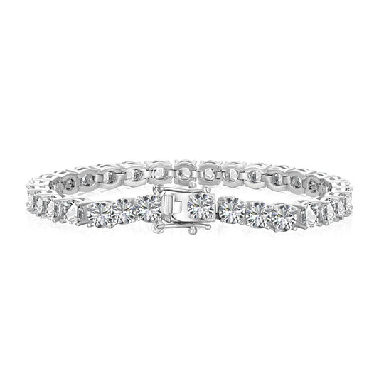 [Am jewelry]Ornate Sparkling Round Cut Wedding Bracelet