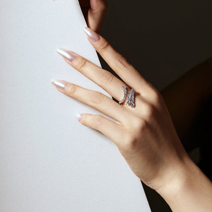 [Am jewelry]Unique Vivid Snake Shape Daily Ring
