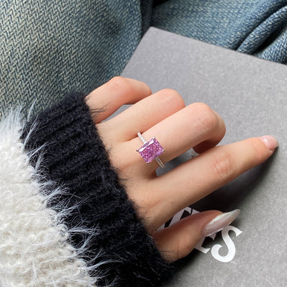 [Am jewelry]4.0 Carat Luxurious Engagement Ring