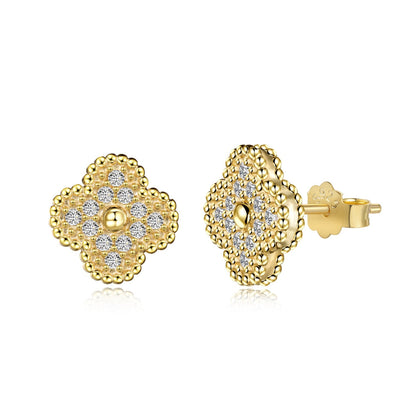 [Am jewelry]Four Leaf Clover Fashion Earrings