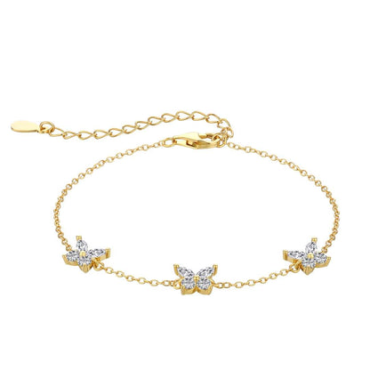[Am jewelry]Radiant Butterfly Shape Necklace