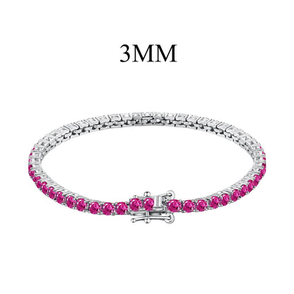 [Am jewelry]Radiant Colorful Round Cut Party Bracelet