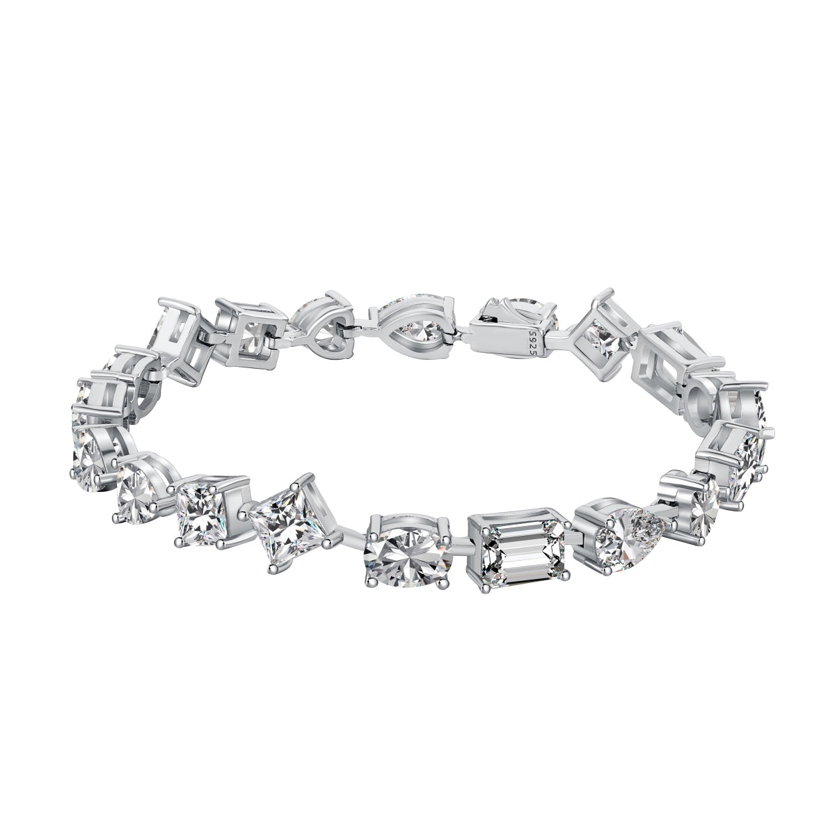 [Am jewelry]Unique Exquisite Multi Cut Daily Bracelet