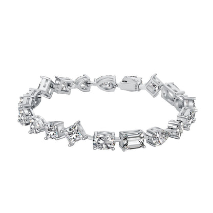 [Am jewelry]Unique Exquisite Multi Cut Daily Bracelet