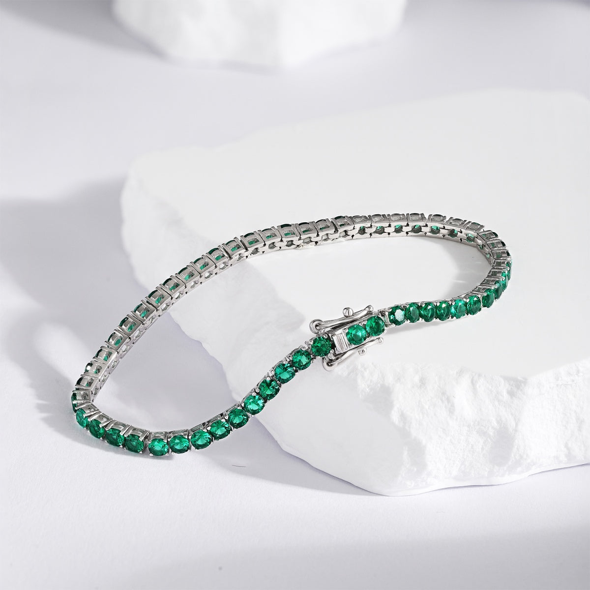 [Am jewelry]Radiant Colorful Round Cut Party Bracelet