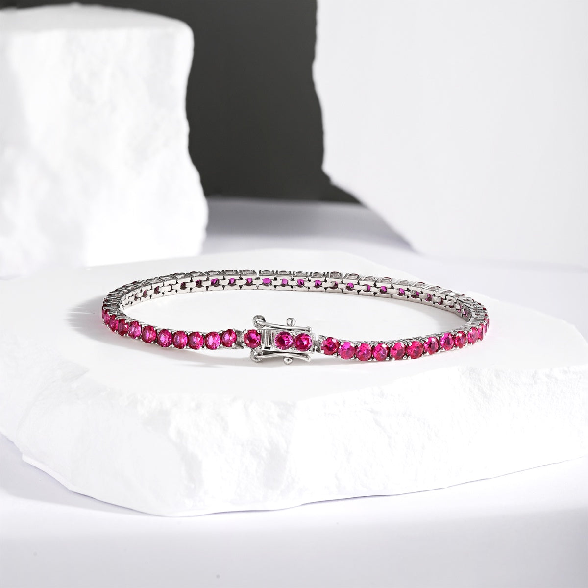 [Am jewelry]Radiant Colorful Round Cut Party Bracelet