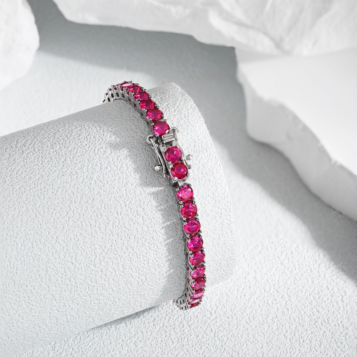 [Am jewelry]Radiant Colorful Round Cut Party Bracelet
