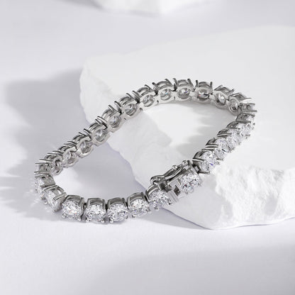 [Am jewelry]0.75 Carat Dazzling Round Cut Wedding Bracelet