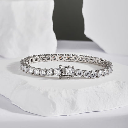 [Am jewelry]Ornate Sparkling Round Cut Wedding Bracelet