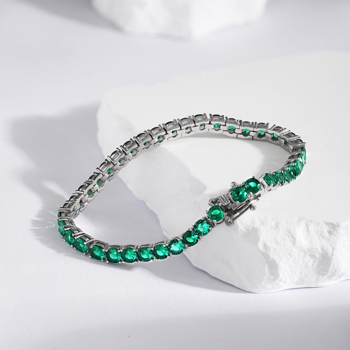 [Am jewelry]Radiant Colorful Round Cut Party Bracelet