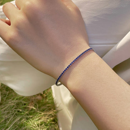 [Am jewelry]Radiant Colorful Round Cut Party Bracelet