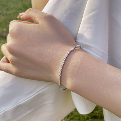 [Am jewelry]Radiant Colorful Round Cut Party Bracelet