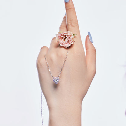 [Am jewelry]Exquisite Heart Shape Necklace