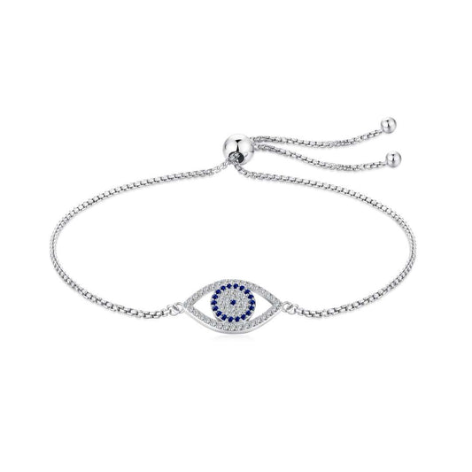 [Am jewelry]Dazzling Eye Shape Necklace