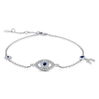 [Am jewelry]Dainty Eye Shape Necklace