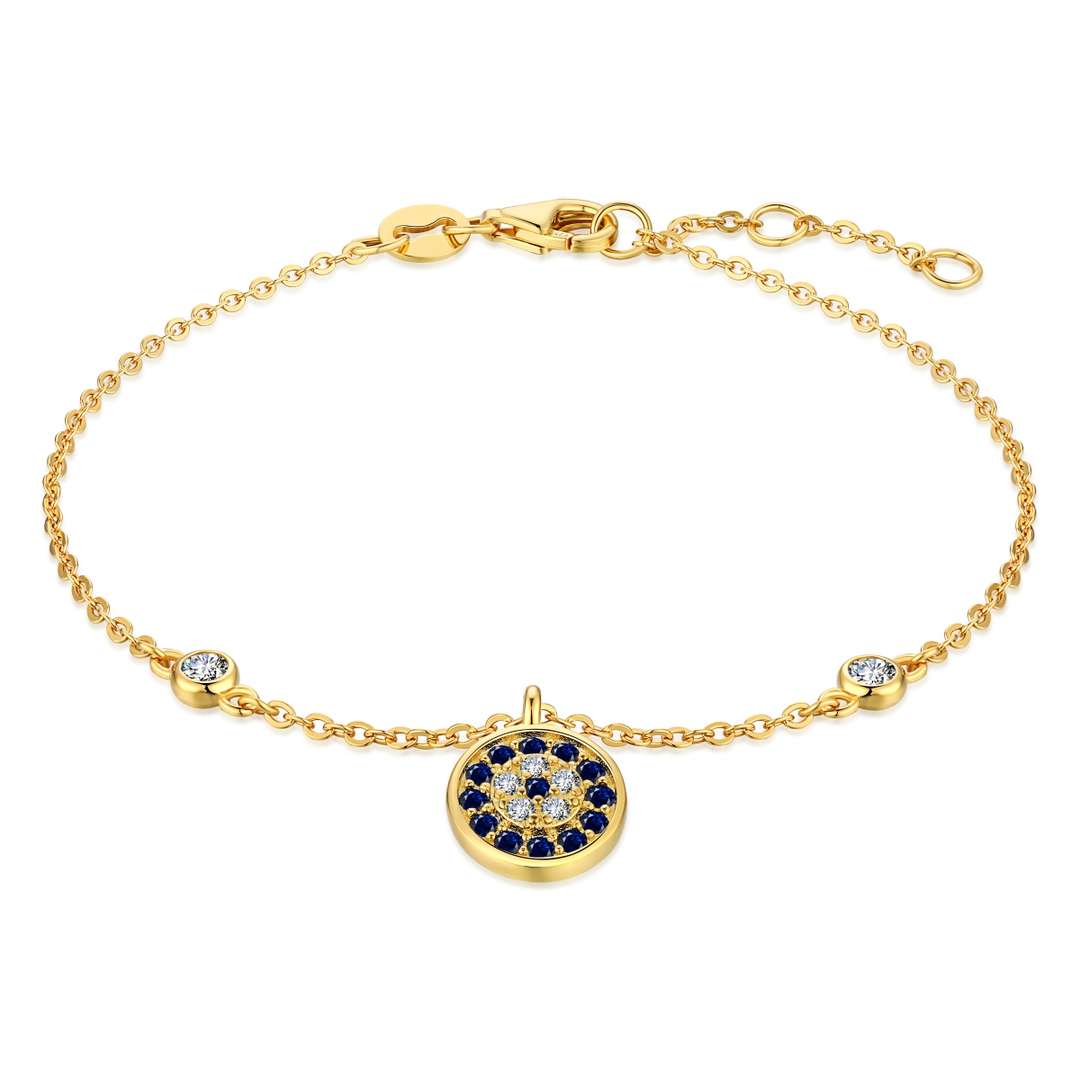 [Am jewelry]Devil's Eye Round Shape Bracelet