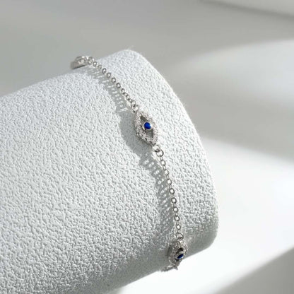 [Am jewelry]Evil Eye Shape Pendent Necklace