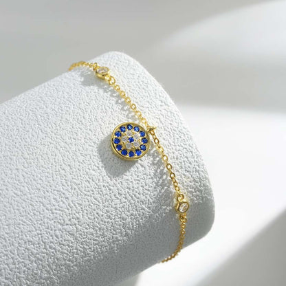 [Am jewelry]Devil's Eye Round Shape Bracelet