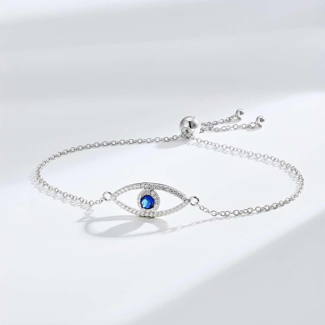 [Am jewelry]Devil's Eye Hollow Design Bracelet