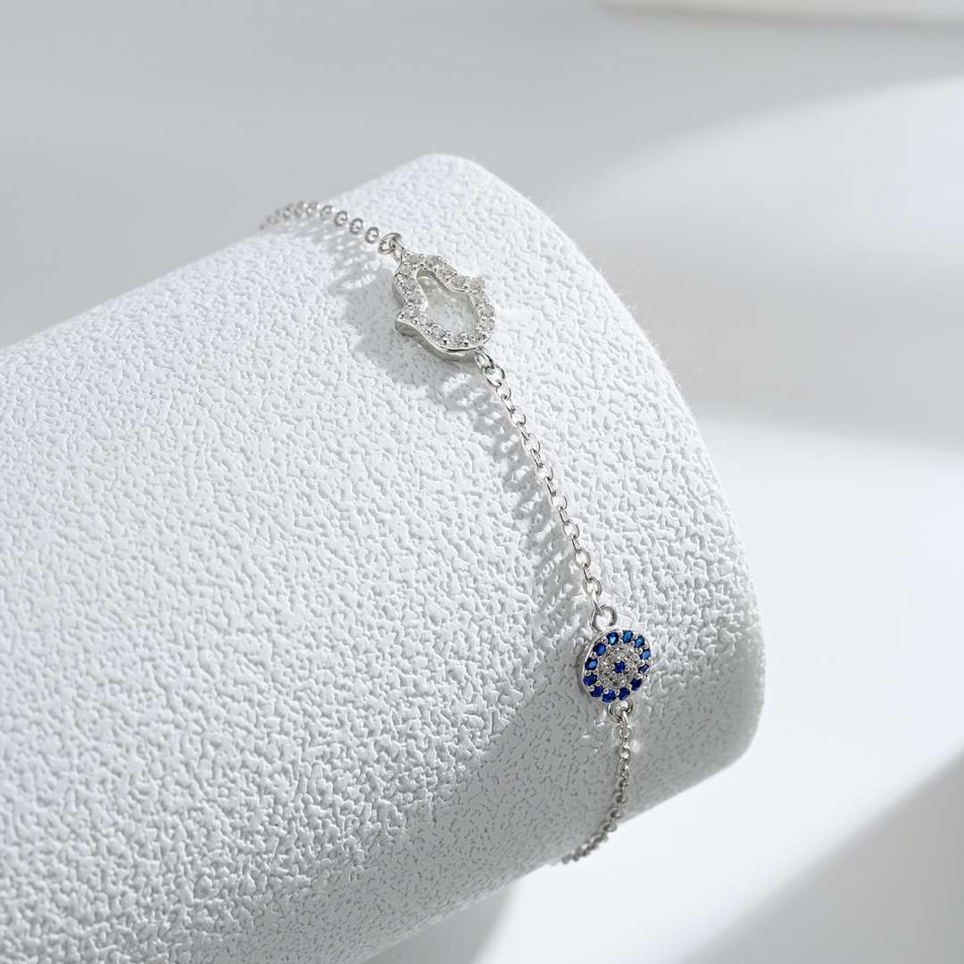 [Am jewelry]Gost Shape & Round Shape Necklace
