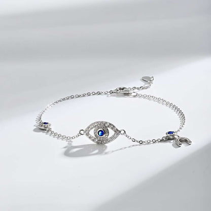 [Am jewelry]Dainty Eye Shape Necklace