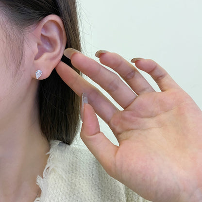 [Am jewelry]Ornate Water Drop Shape Earrings