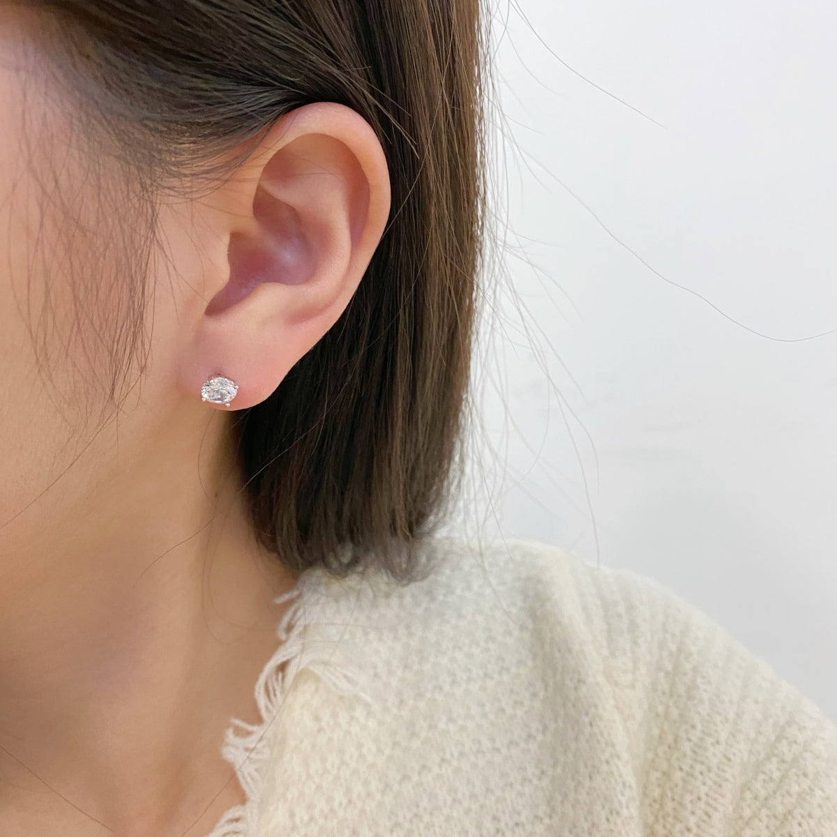 [Am jewelry]Unique Round Shape Earrings