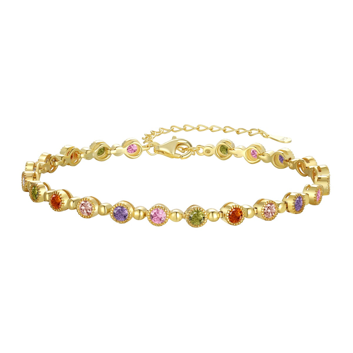 [Am jewelry]Sparkling Exquisite Round Cut Party Bracelet