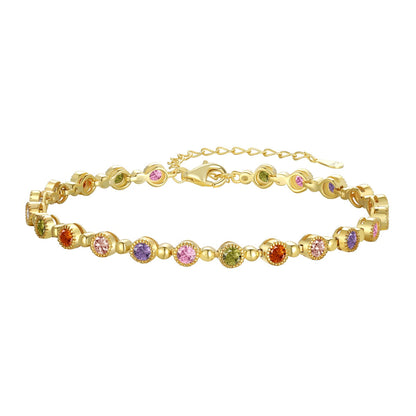 [Am jewelry]Sparkling Exquisite Round Cut Party Bracelet