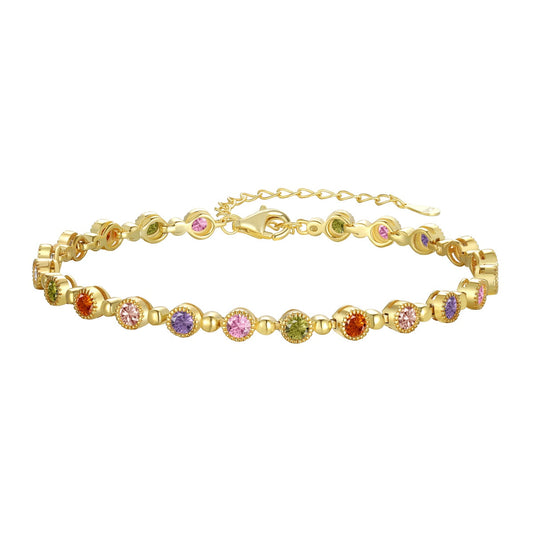 [Am jewelry]Sparkling Exquisite Round Cut Party Bracelet