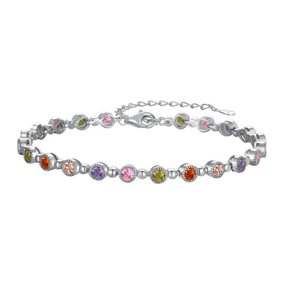 [Am jewelry]Sparkling Exquisite Round Cut Party Bracelet