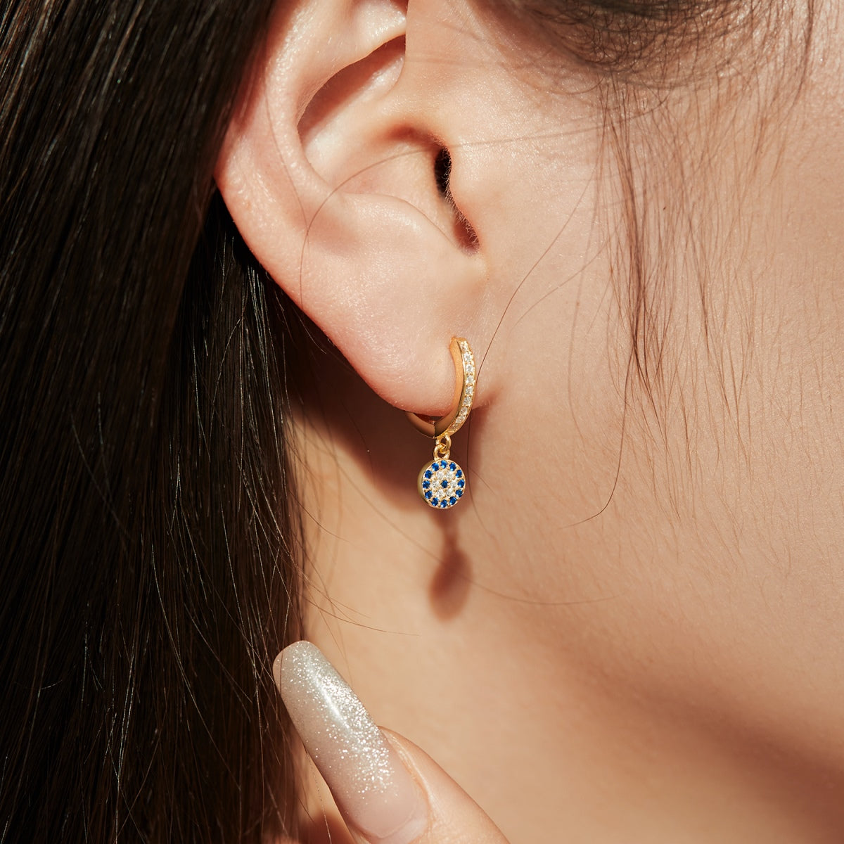 [Am jewelry]Unique Devil Eye Earrings