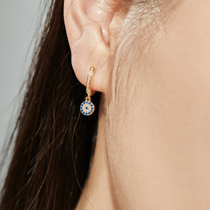 [Am jewelry]Unique Devil Eye Earrings