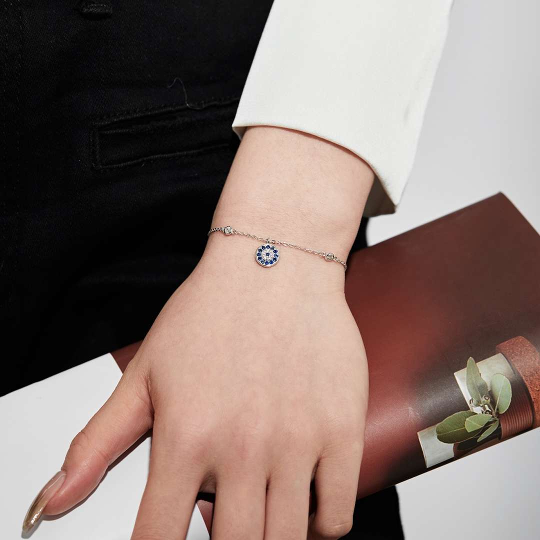 [Am jewelry]Devil's Eye Round Shape Bracelet