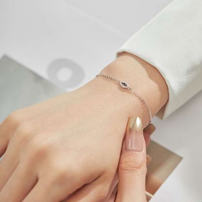 [Am jewelry]Evil Eye Shape Necklace