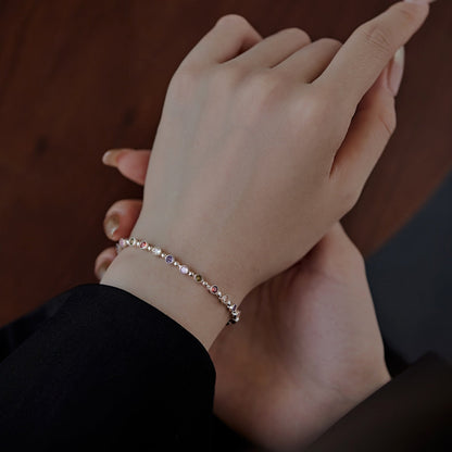 [Am jewelry]Sparkling Exquisite Round Cut Party Bracelet
