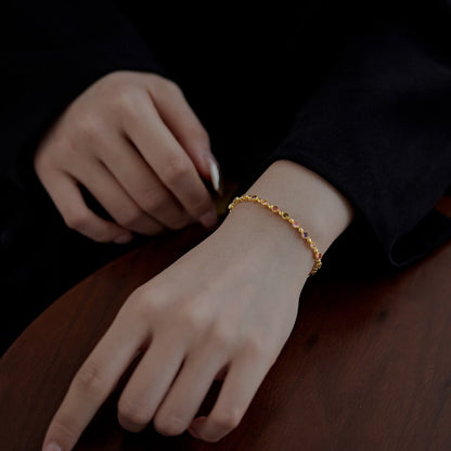 [Am jewelry]Sparkling Exquisite Round Cut Party Bracelet