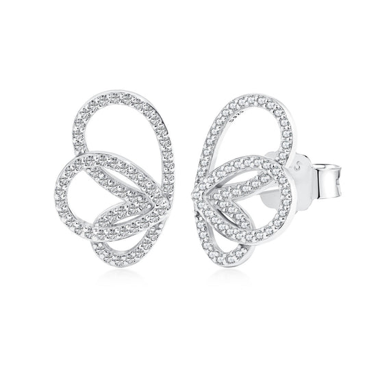 [Am jewelry]Exquisite Butterfly Shape Earrings