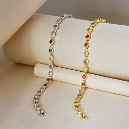 [Am jewelry]Sparkling Exquisite Round Cut Party Bracelet