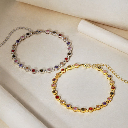 [Am jewelry]Sparkling Exquisite Round Cut Party Bracelet