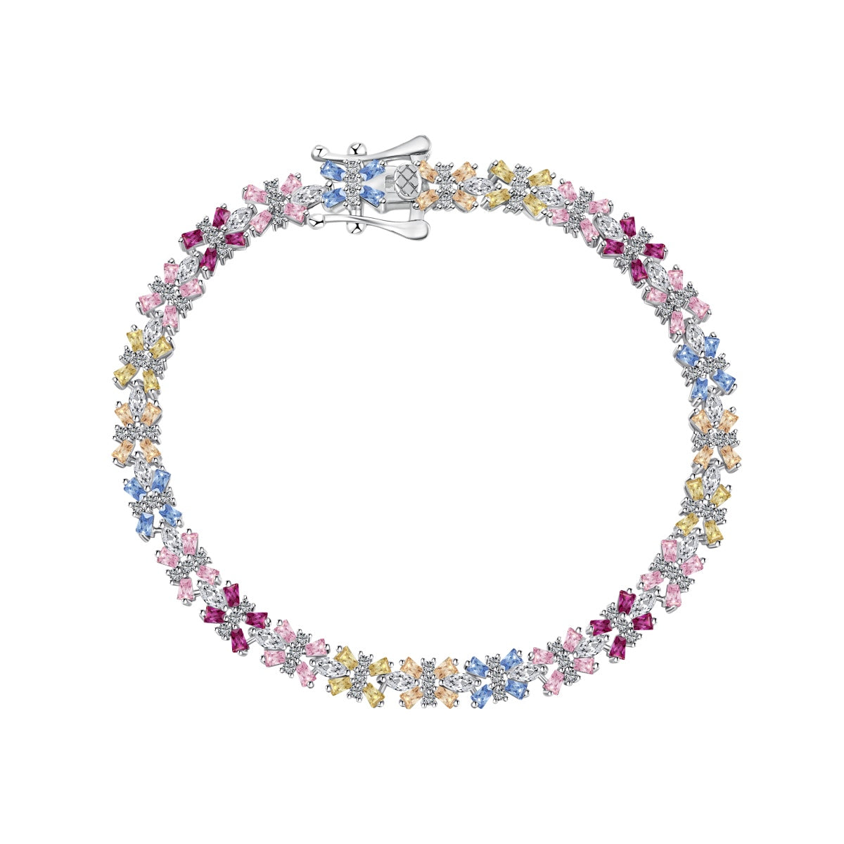 [Am jewelry]Unique Colorful Butterfly Shape Party Bracelet