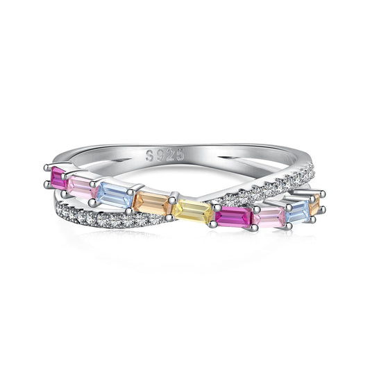 [Am jewelry]Energetic Elegant Radiant Cut Party Ring
