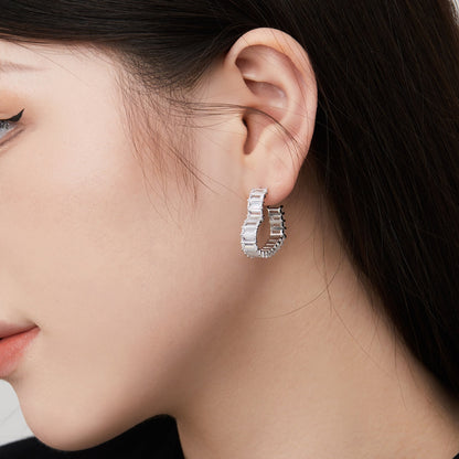[Am jewelry]Radiant Heart Cutout Earrings