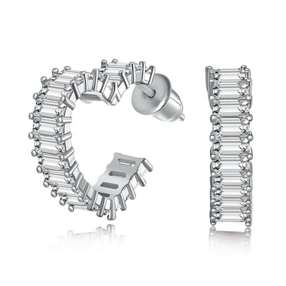 [Am jewelry]Radiant Heart Cutout Earrings